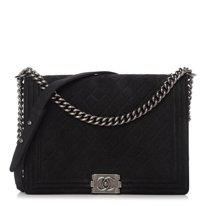 Chanel Iridescent Caviar Quilted Large Boy Flap Black 1 of 10