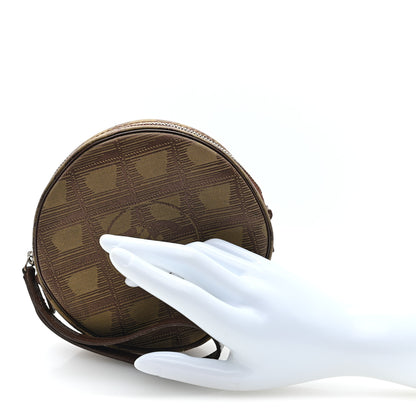 Chanel Nylon Travel Wristlet Khaki 2 of 8