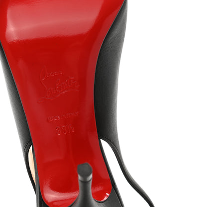 Christian Louboutin Nappa Clare Sling 80 Pumps 38.5 Black 6 of 8
