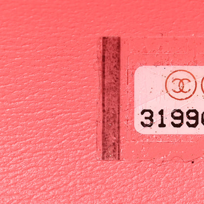 Chanel Lambskin Quilted CC Bubble Vanity Case With Chain Pink 7 of 12