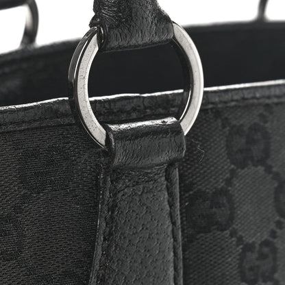 Gucci Monogram Shoulder Bag Black 7 of 11