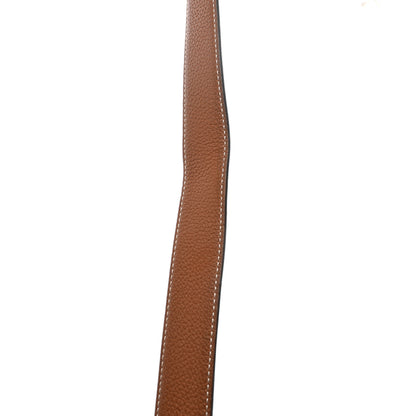 Hermes Box Togo 32mm Belt Strap 90 Black Gold 11 of 12