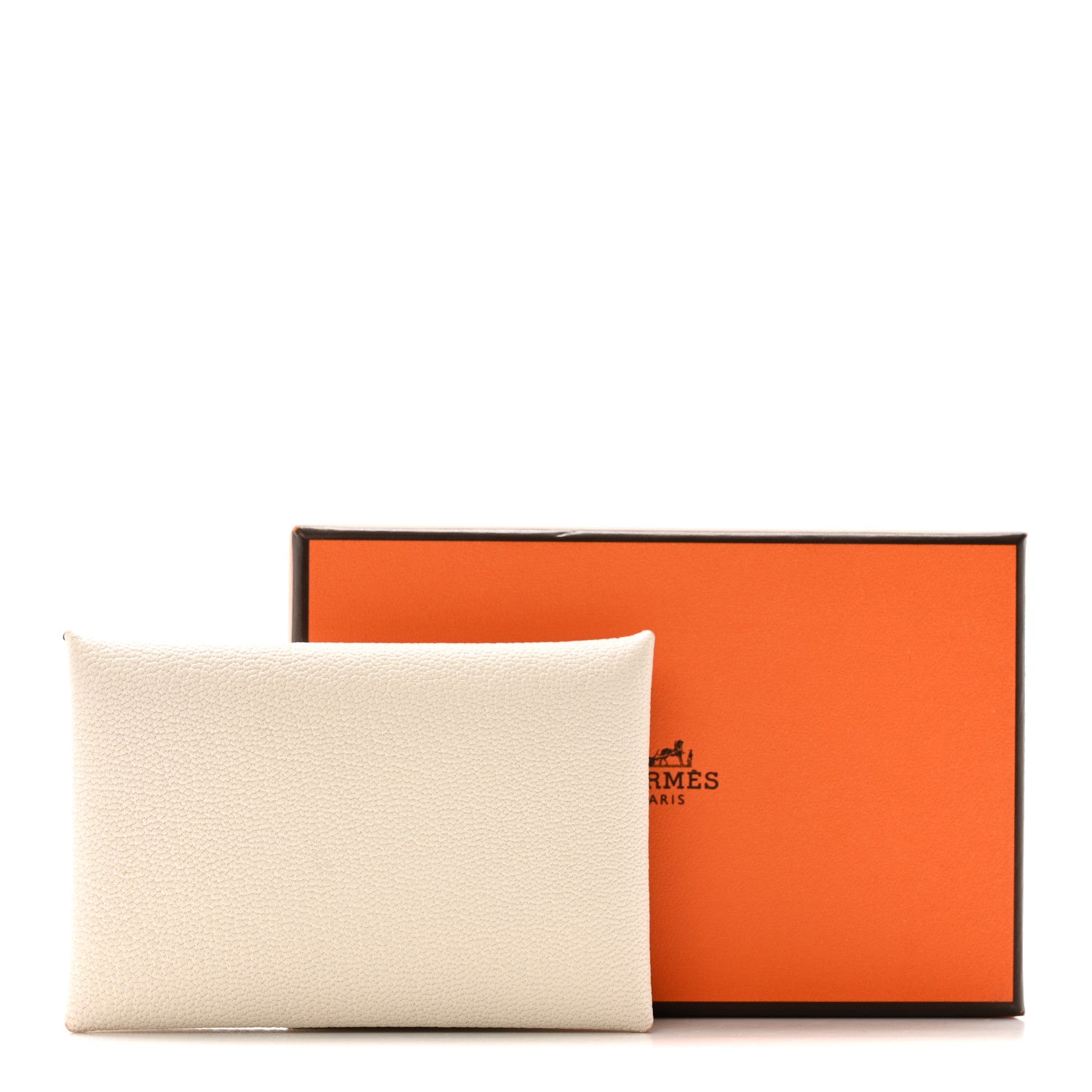 Hermes Chevre Mysore Calvi Card Case Nata 12 of 12