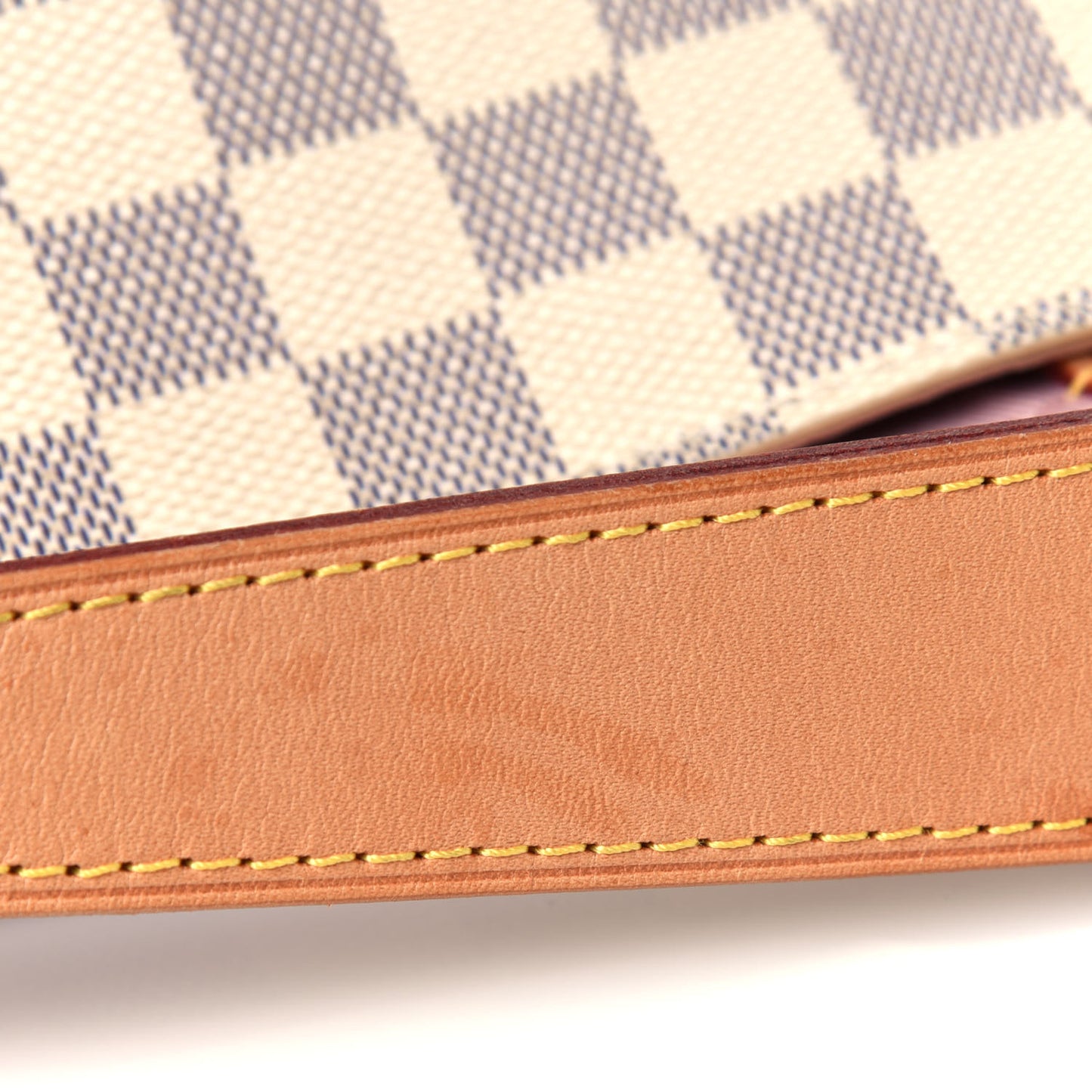 Damier Azur Graceful MM Rose Ballerine