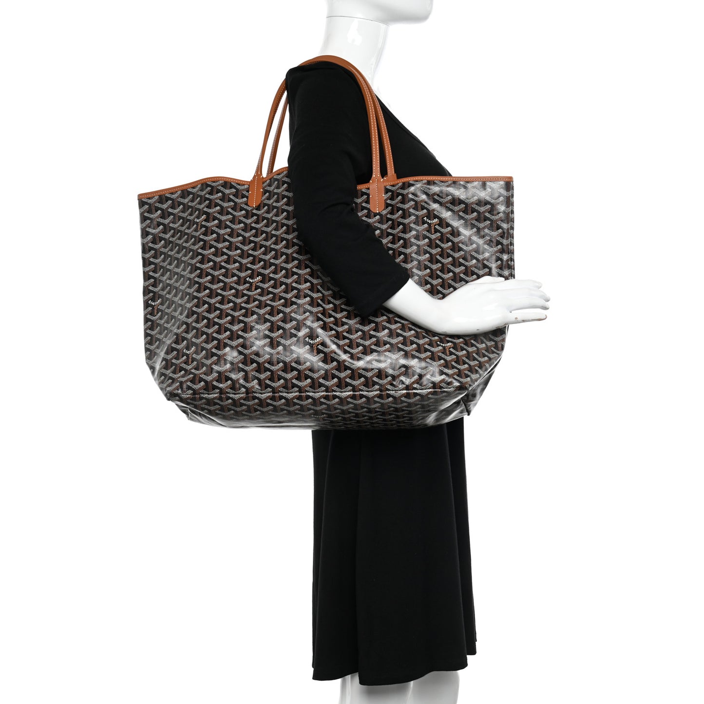 Goyardine Saint Louis GM Black Gold