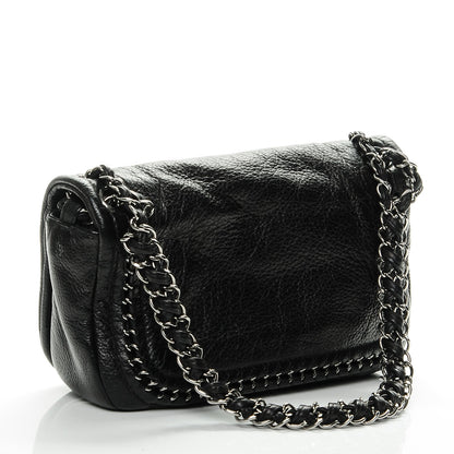 Chanel Deerskin Small Luxe Ligne Flap Black 3 of 7