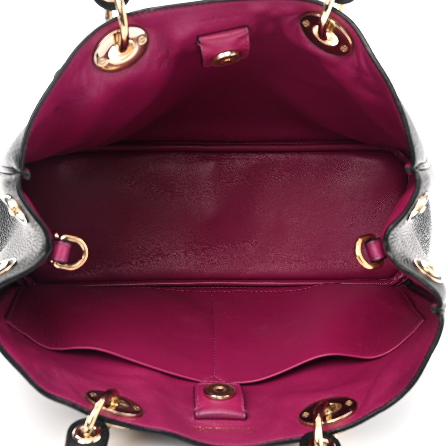 Bullcalf Medium Diorissimo Tote Black Rose Indien