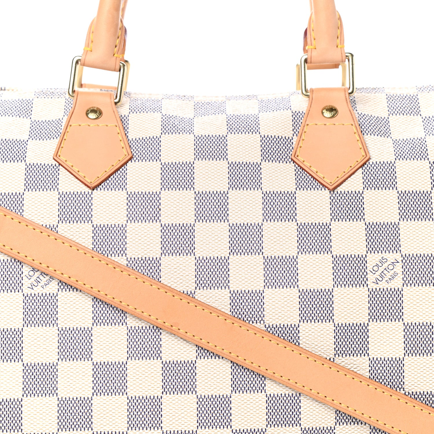 Louis Vuitton Damier Azur Speedy Bandouliere 35 7 of 9