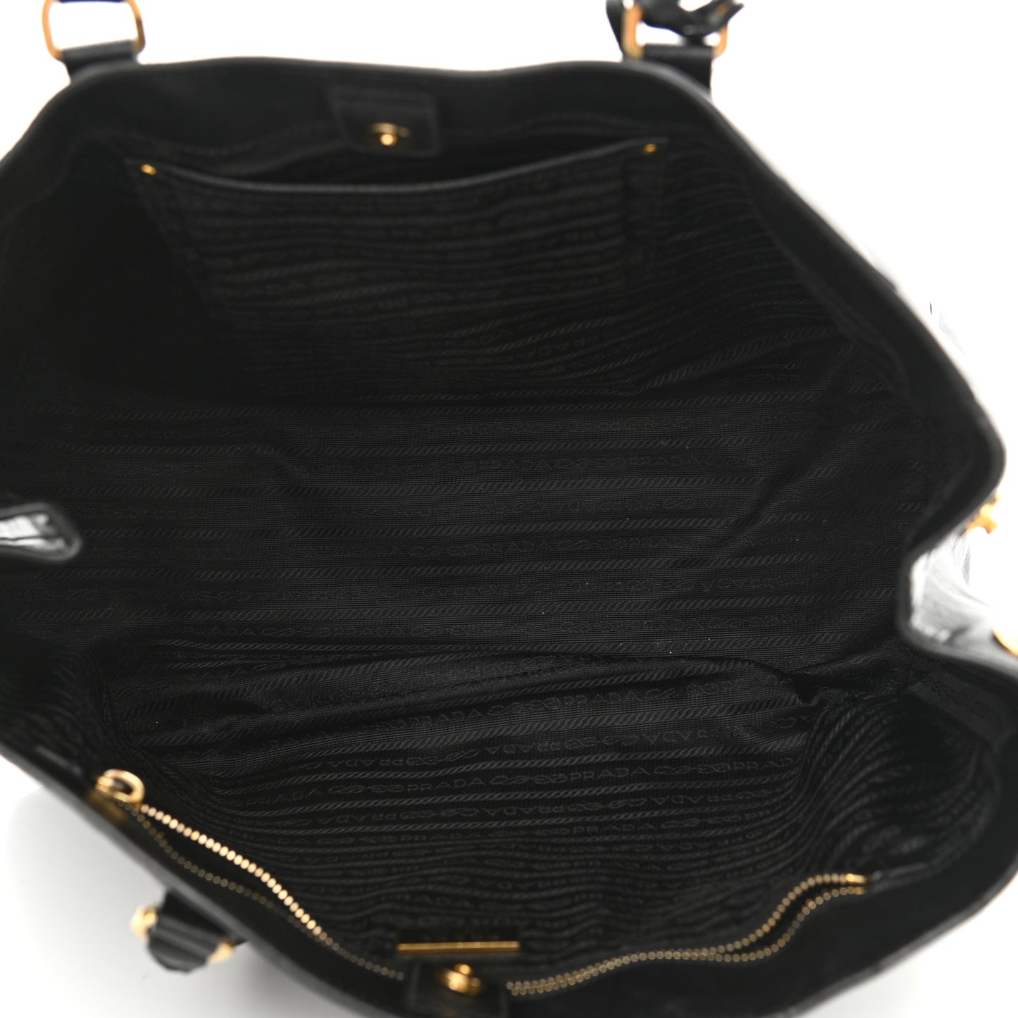 Saffiano Lux Large Tote Black