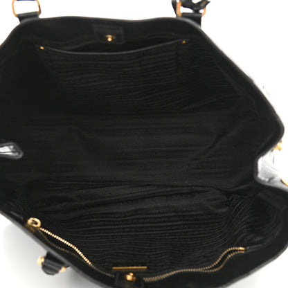 Prada Saffiano Lux Large Tote Black 4 of 12