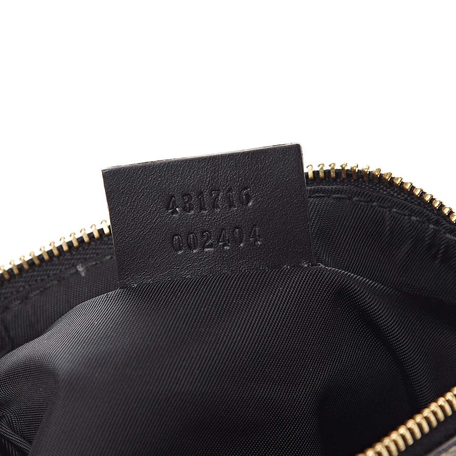 Gucci GG Supreme Monogram Mini Chain Bag Beige Black 7 of 8