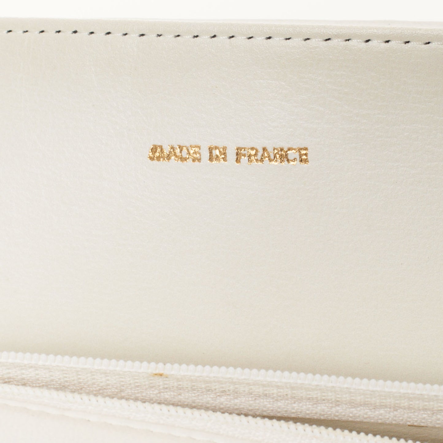 Lambskin Small Flap White