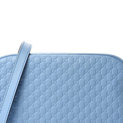 Gucci Microguccissima Mini Bree Messenger Bag Mineral Blue 10 of 10