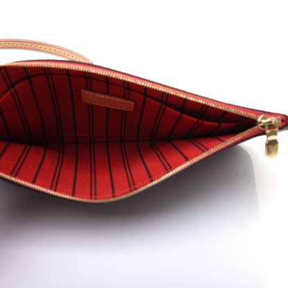 Louis Vuitton Monogram Neverfull MM GM Pochette Cherry 5 of 15