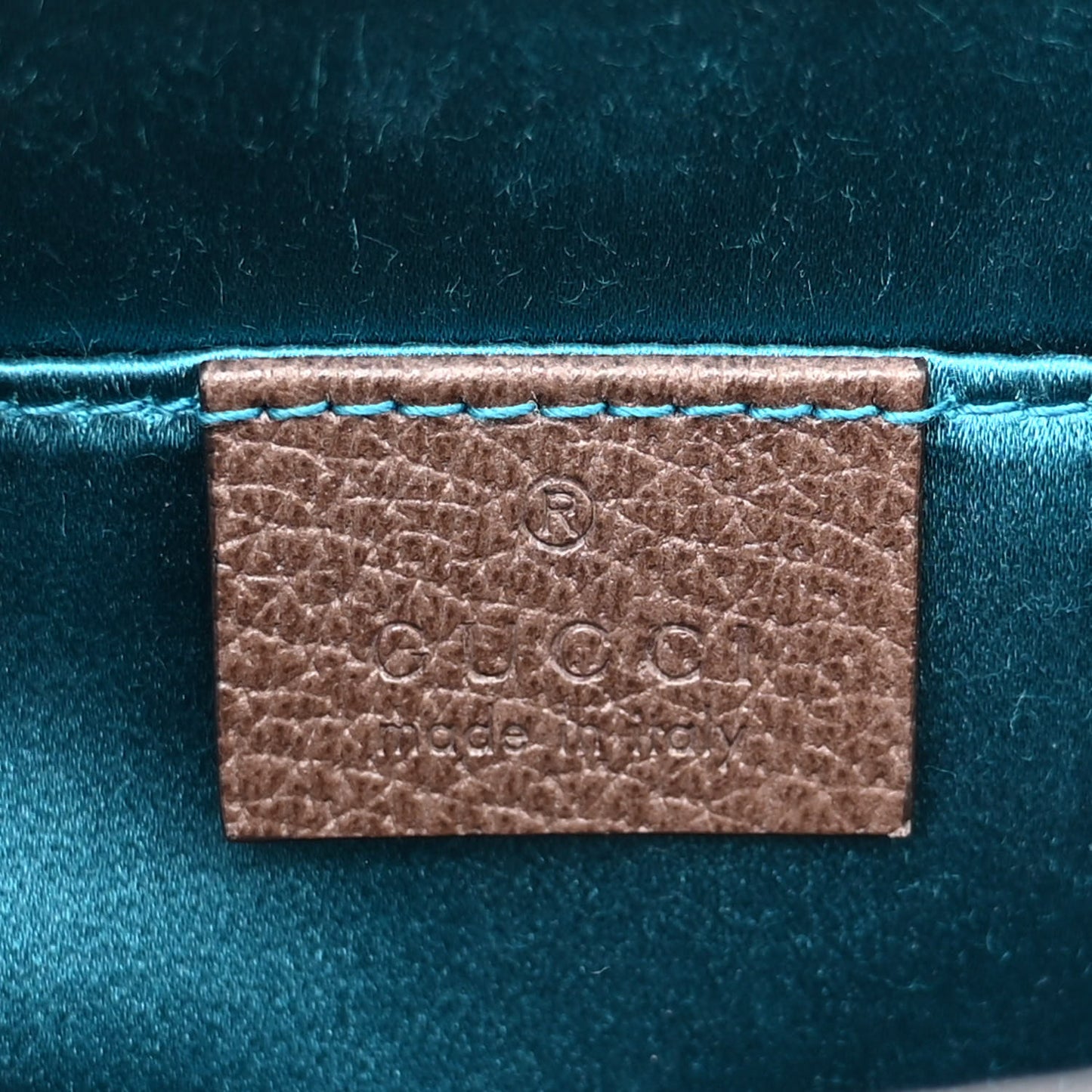 GG Supreme Monogram Web Small Ophidia Chain Shoulder Bag Brown