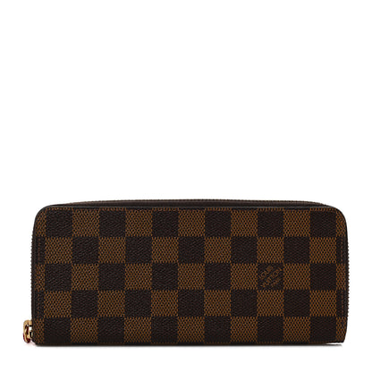 Louis Vuitton Damier Ebene Clemence Wallet 1 of 8