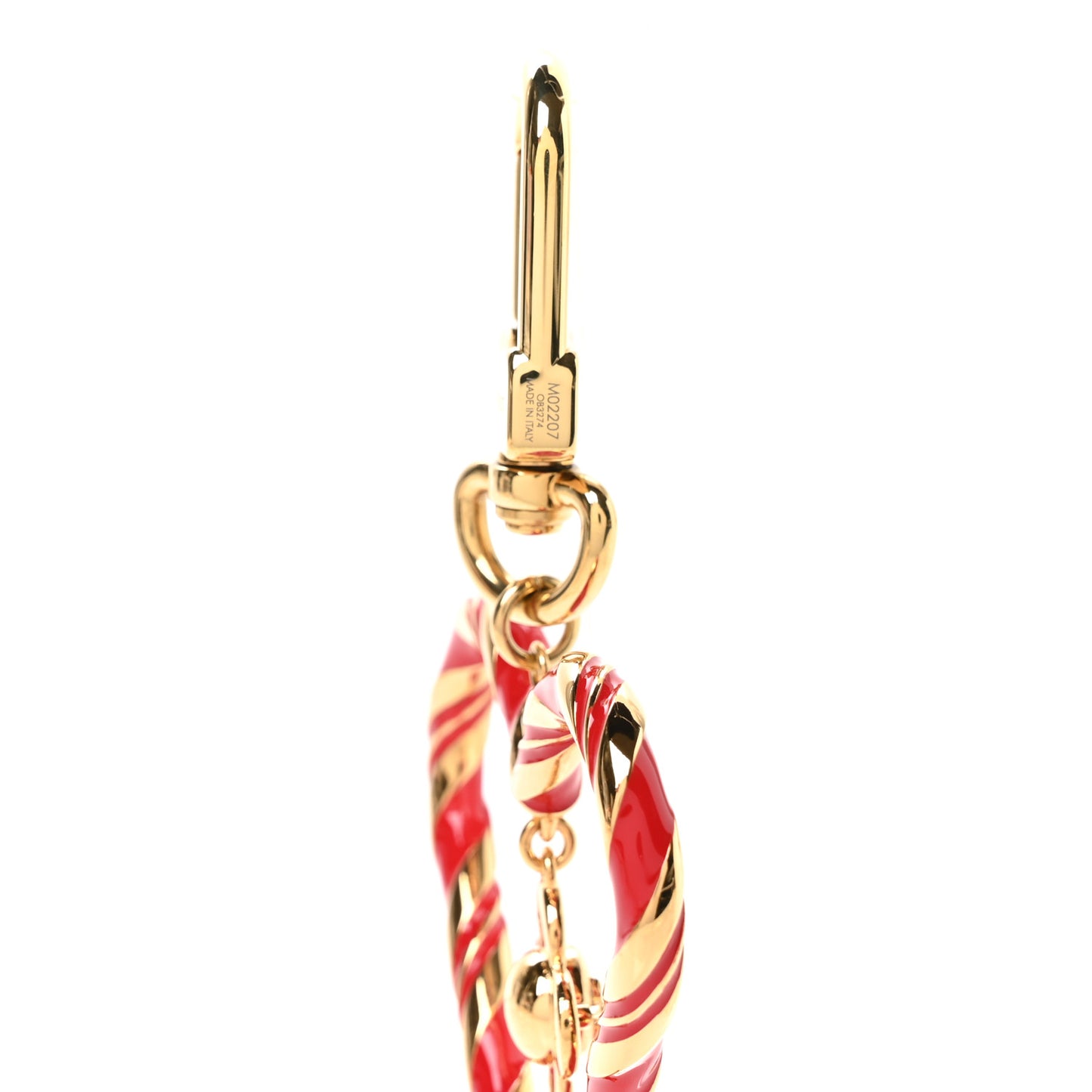 Metal Vivienne Xmas Bag Charm
