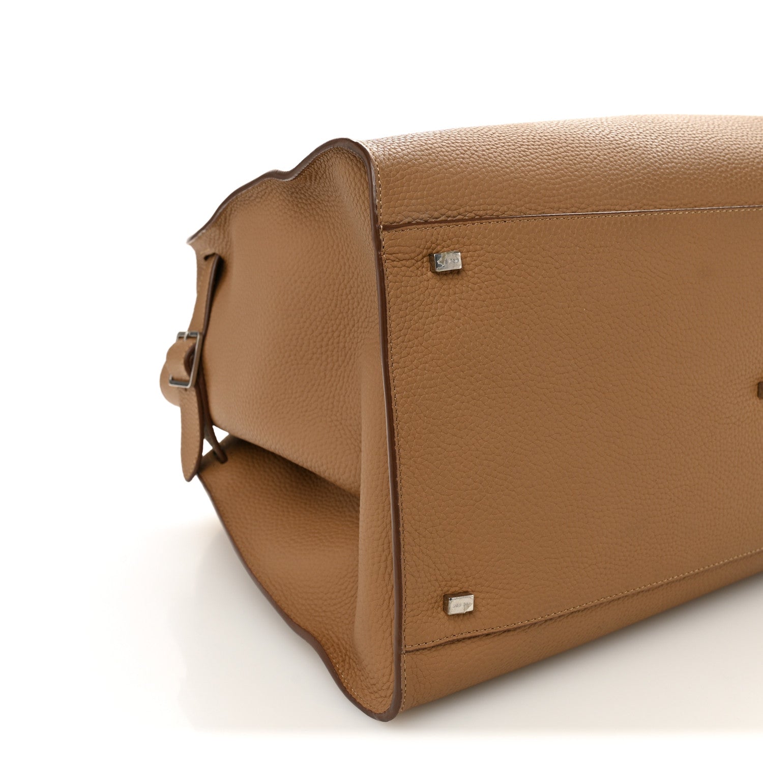 The Row Matte Grained Calfskin Soft Margaux 17 Dark Taupe 8 of 10