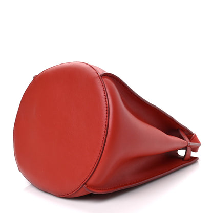 Celine Supple Grained Calfskin Big Bag Bucket Red 7 of 7