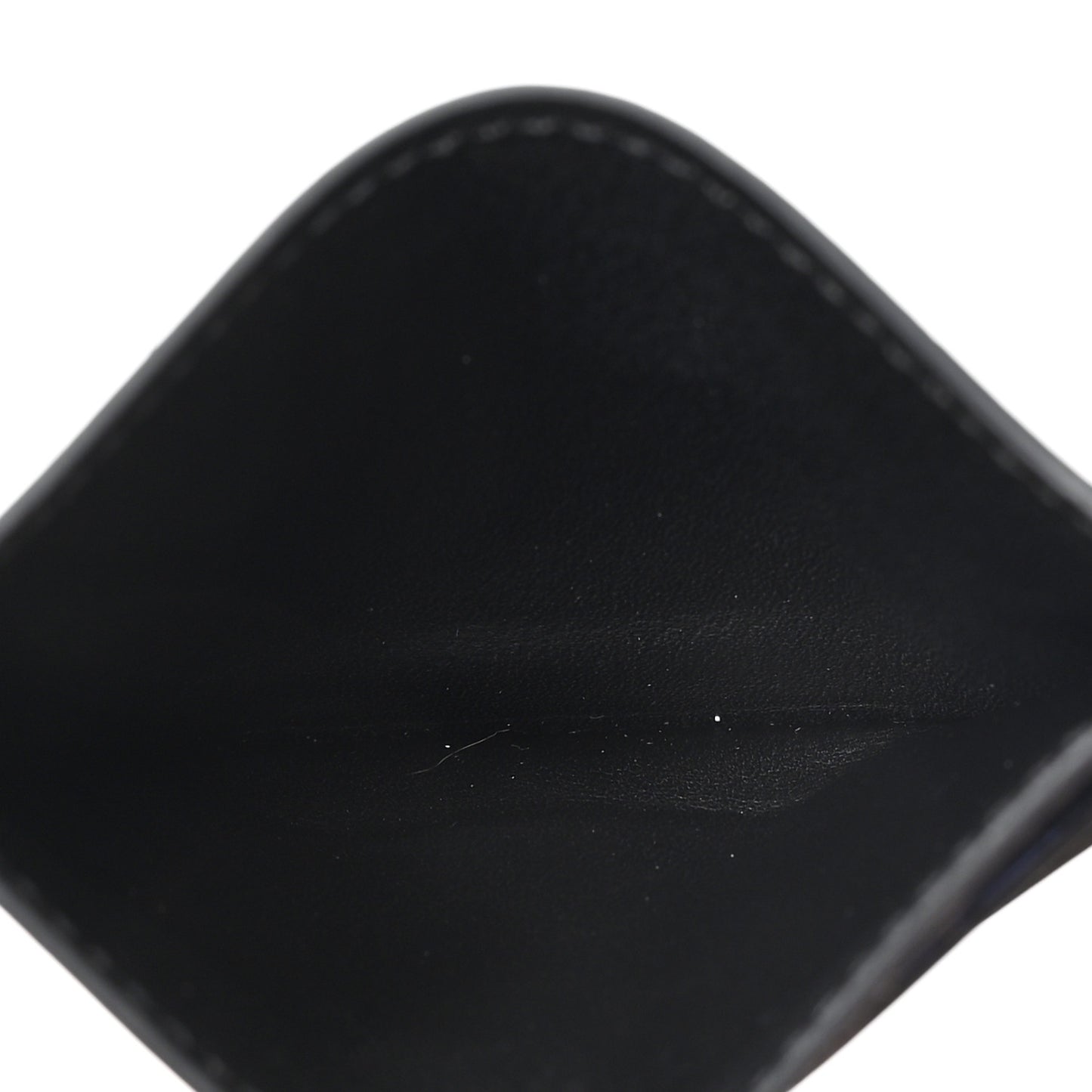 Evercolor Citizen Twill Card Case Black Bleu de France Bleu Saphir