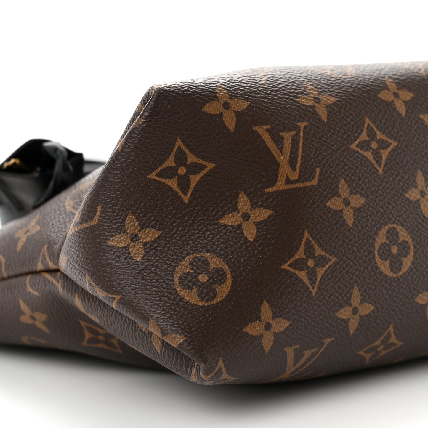 Monogram Flower Zipped Tote PM Black