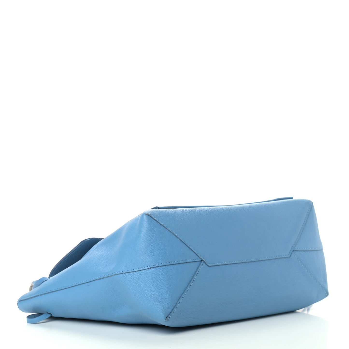 Calfskin Lockme MM Bleuet