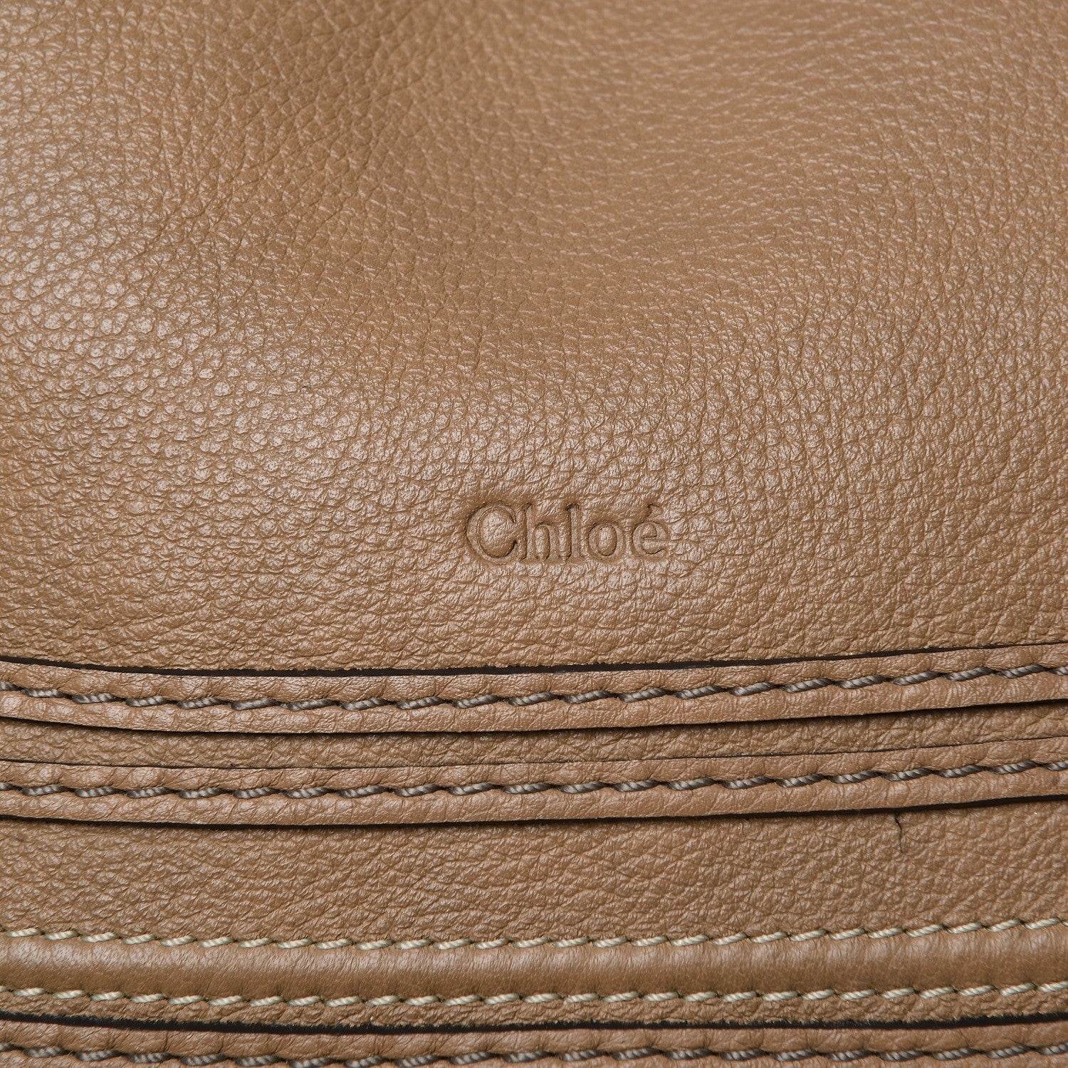Chloe Calfskin Medium Marcie Satchel Nut 8 of 9