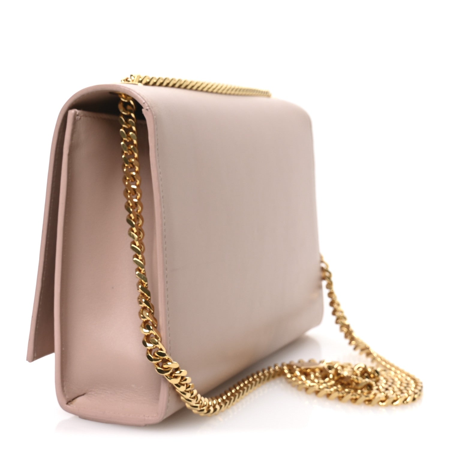 Saint Laurent Smooth Calfskin Medium Classic Monogram Kate Tassel Satchel Pink 3 of 10