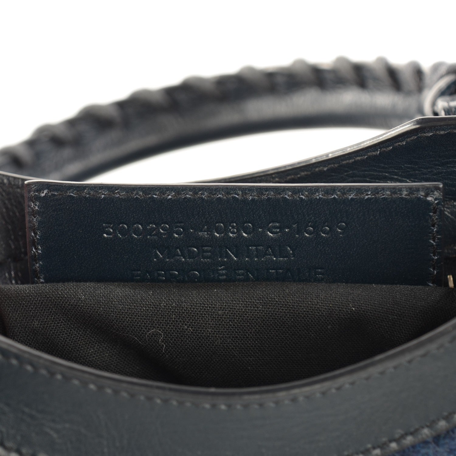 Balenciaga Alpaca Classic Hardware Mini City Bleu Persan 8 of 8