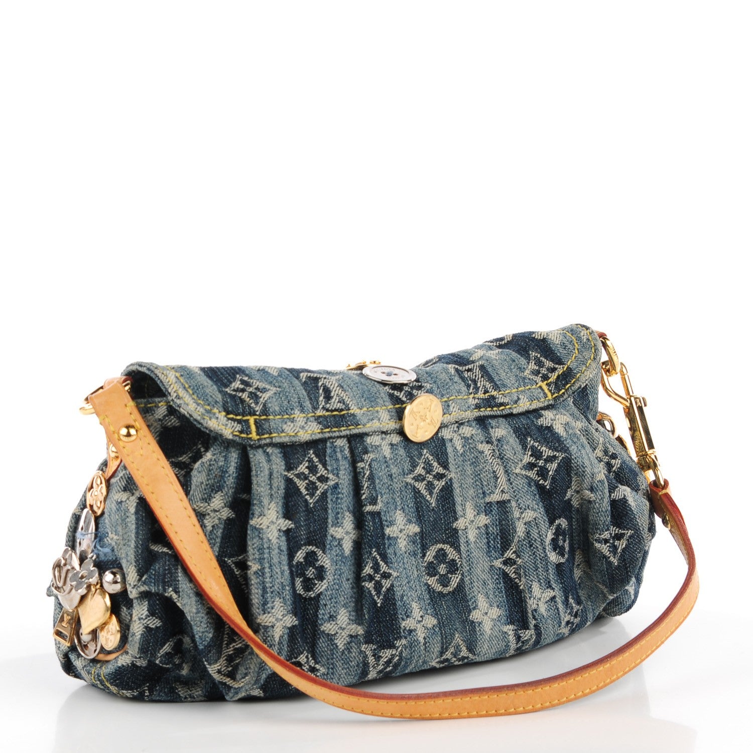 Louis Vuitton Denim Raye Judy Blame Mini Pleaty 3 of 7