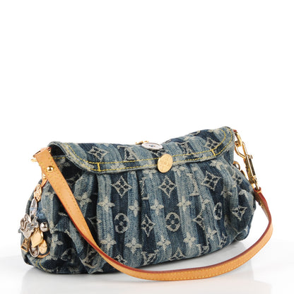 Louis Vuitton Denim Raye Judy Blame Mini Pleaty 3 of 7