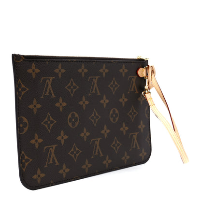 Louis Vuitton Monogram Neverfull MM GM Pochette 3 of 10