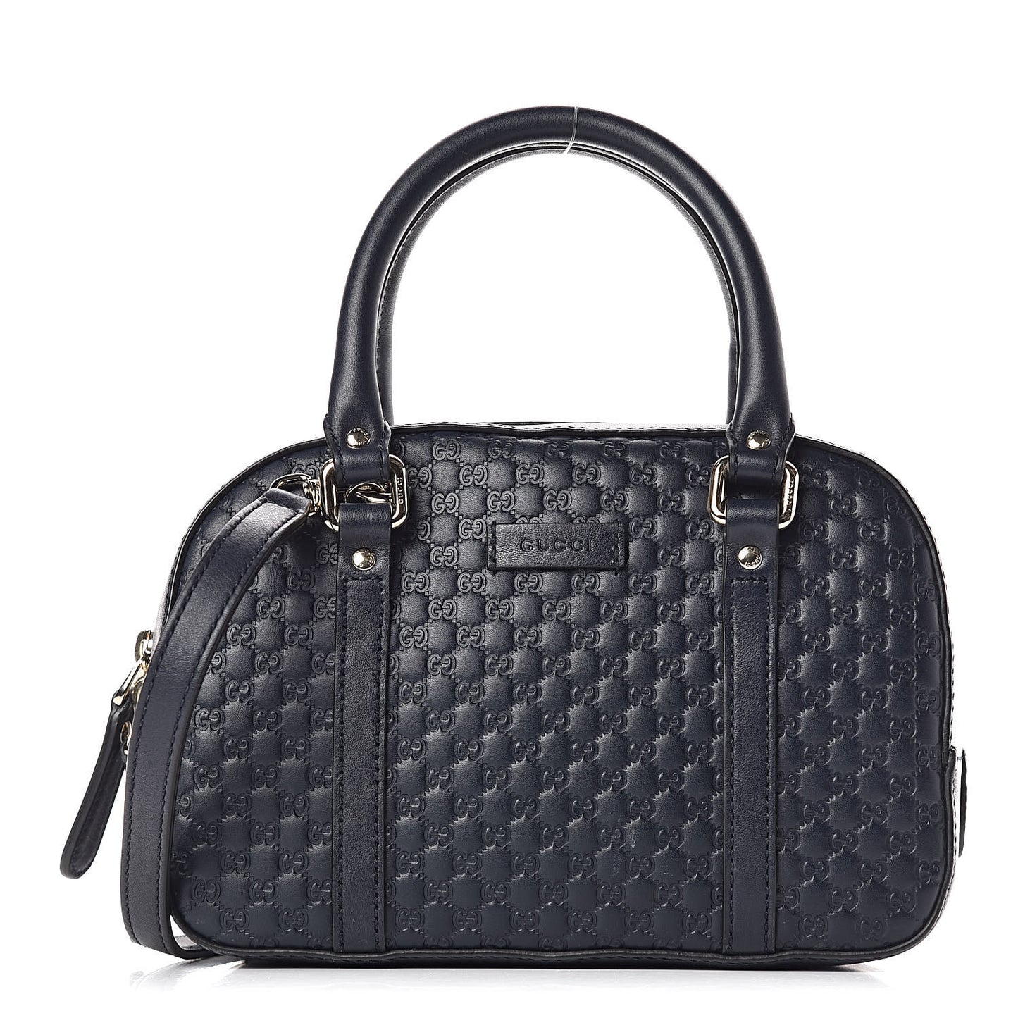 Soft Microguccissima Small Crossbody Bag Blue