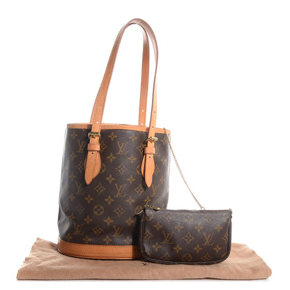 Louis Vuitton Monogram Petit Bucket 23 6 of 18
