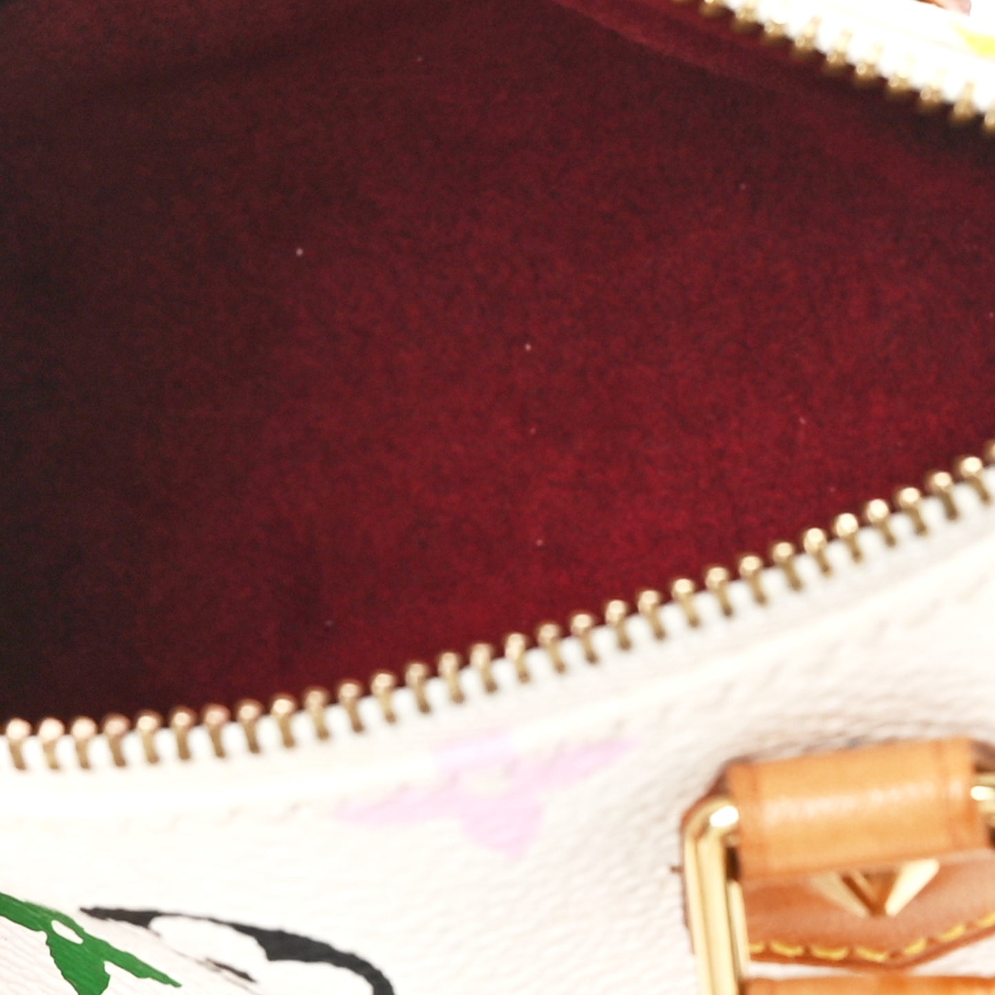 Monogram Multicolor Mini Sac HL Speedy White