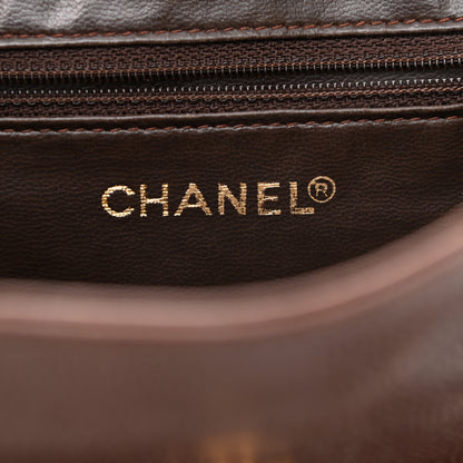 Chanel Caviar CC Backpack Brown 6 of 20