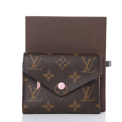 Louis Vuitton Monogram Victorine Wallet Rose Ballerine 8 of 8