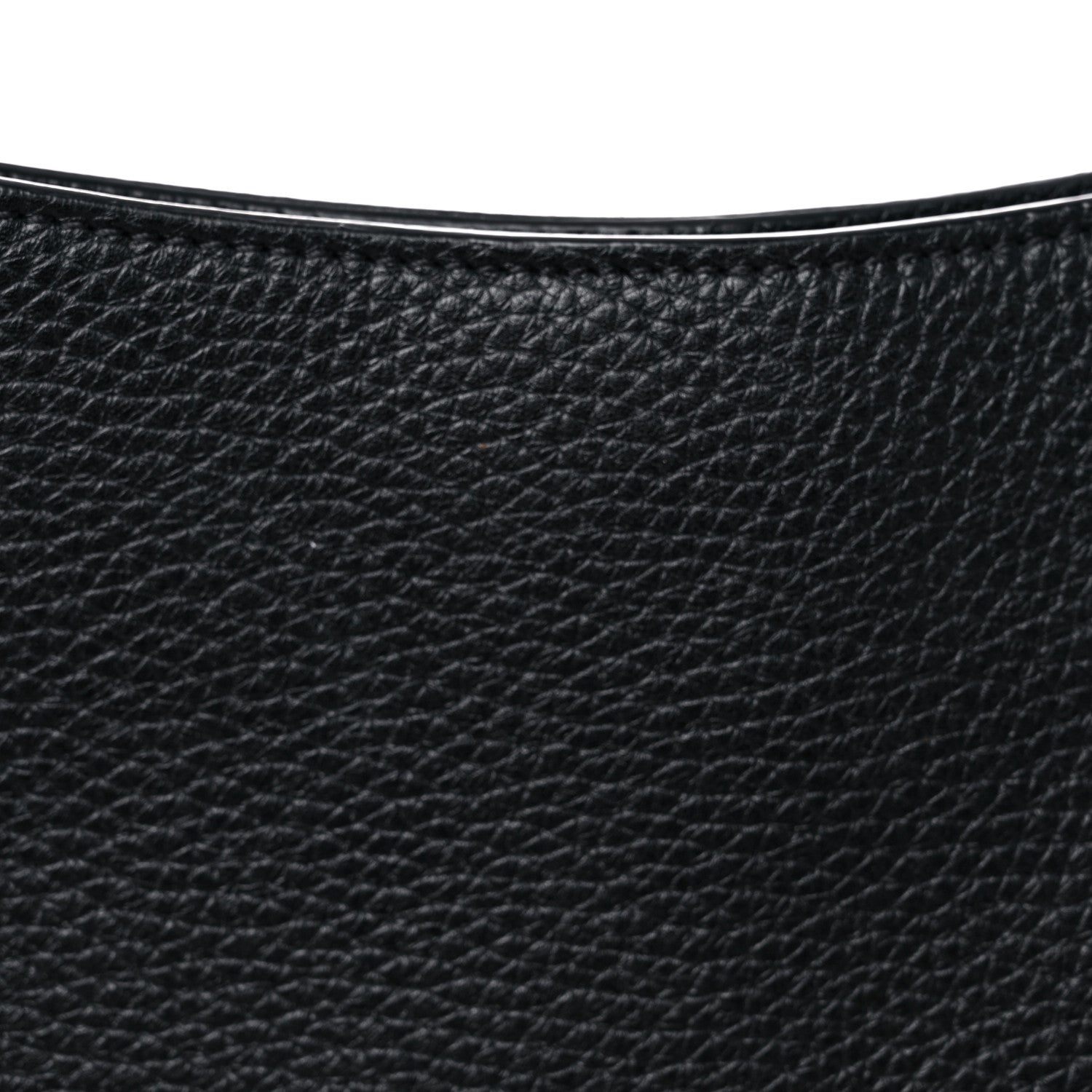 Tom Ford Pebbled Calfskin Large Alix Padlock Zip Hobo Bag Black 13 of 13