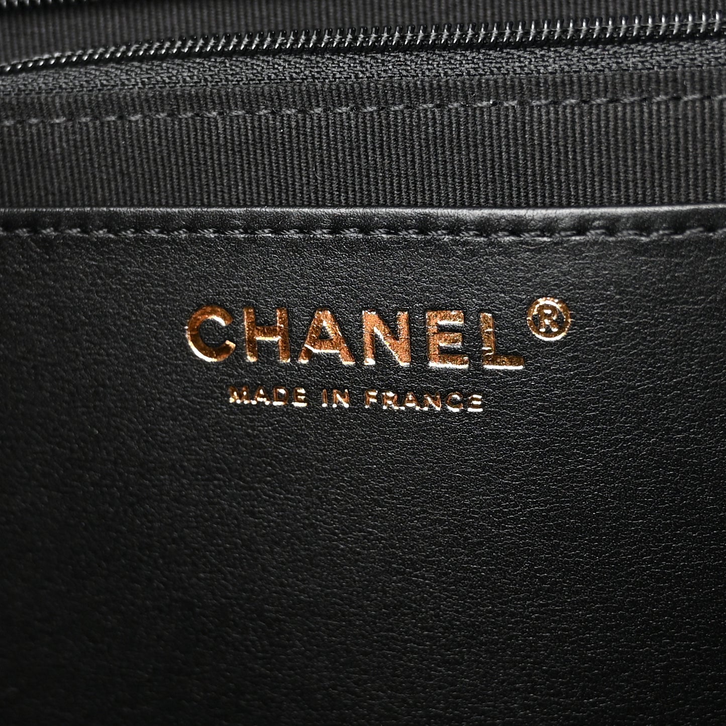 Calfskin Diamond Stitched Top Handle Bowling Bag Black