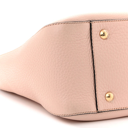 Fendi Cuoio Romano Selleria Small FF Tote Cipria 9 of 13