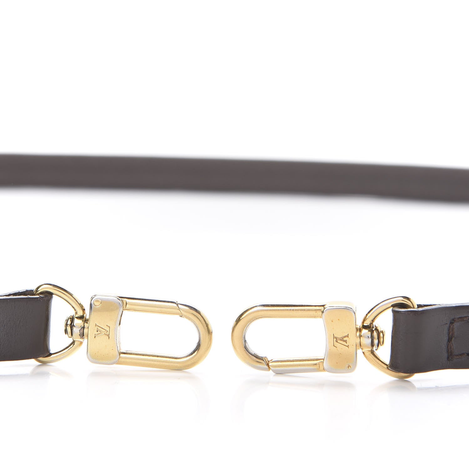 Louis Vuitton Calfskin 12mm Eva Shoulder Strap Brown 3 of 3