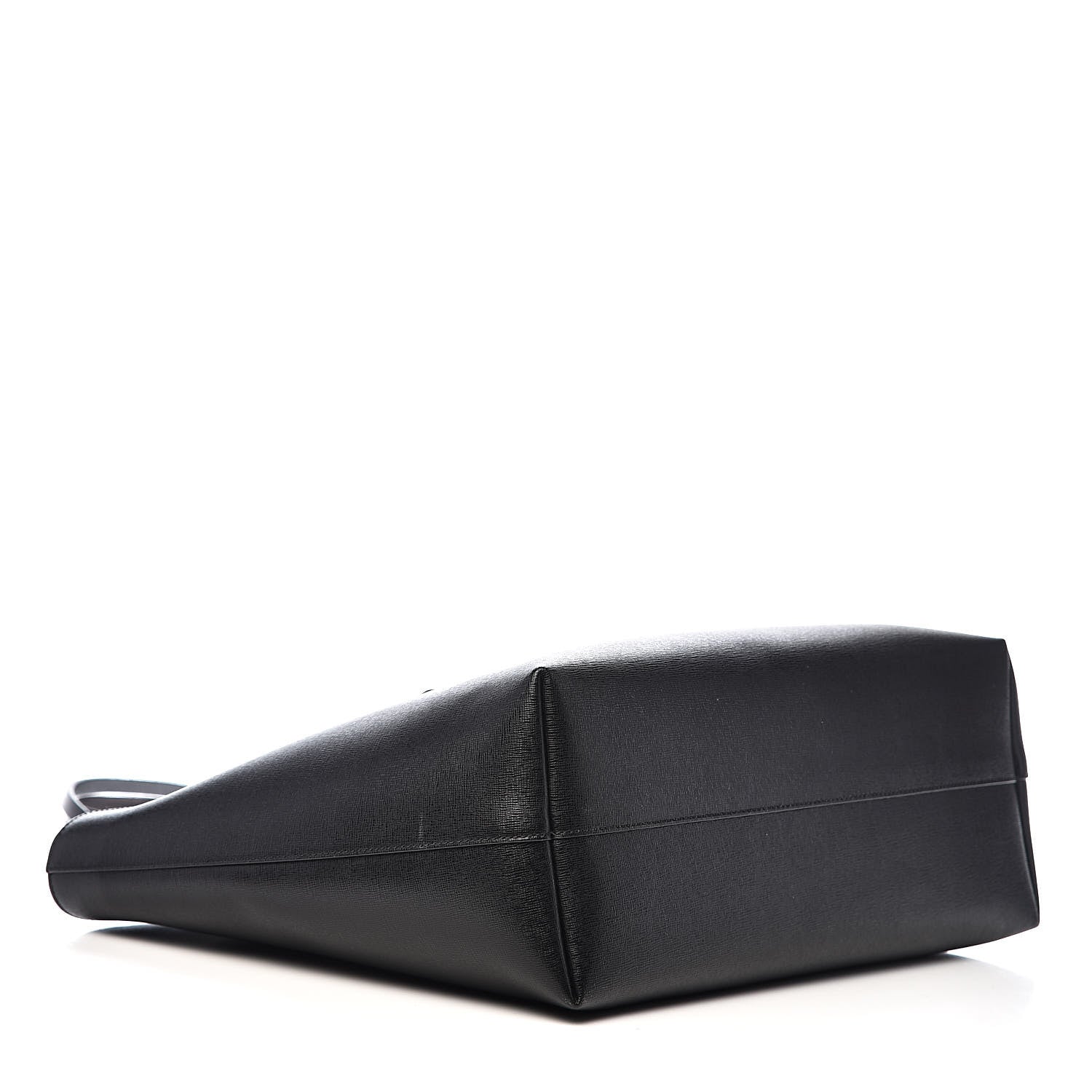 Fendi Vitello Elite Cuoio Monster Buggies Medium Roll Tote Black Multicolor Blue Cobalto 4 of 12