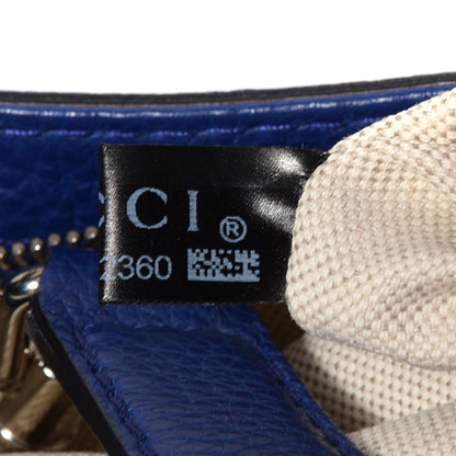 Gucci Calfskin Embellished Large New Jackie Hobo Blue 9 of 9