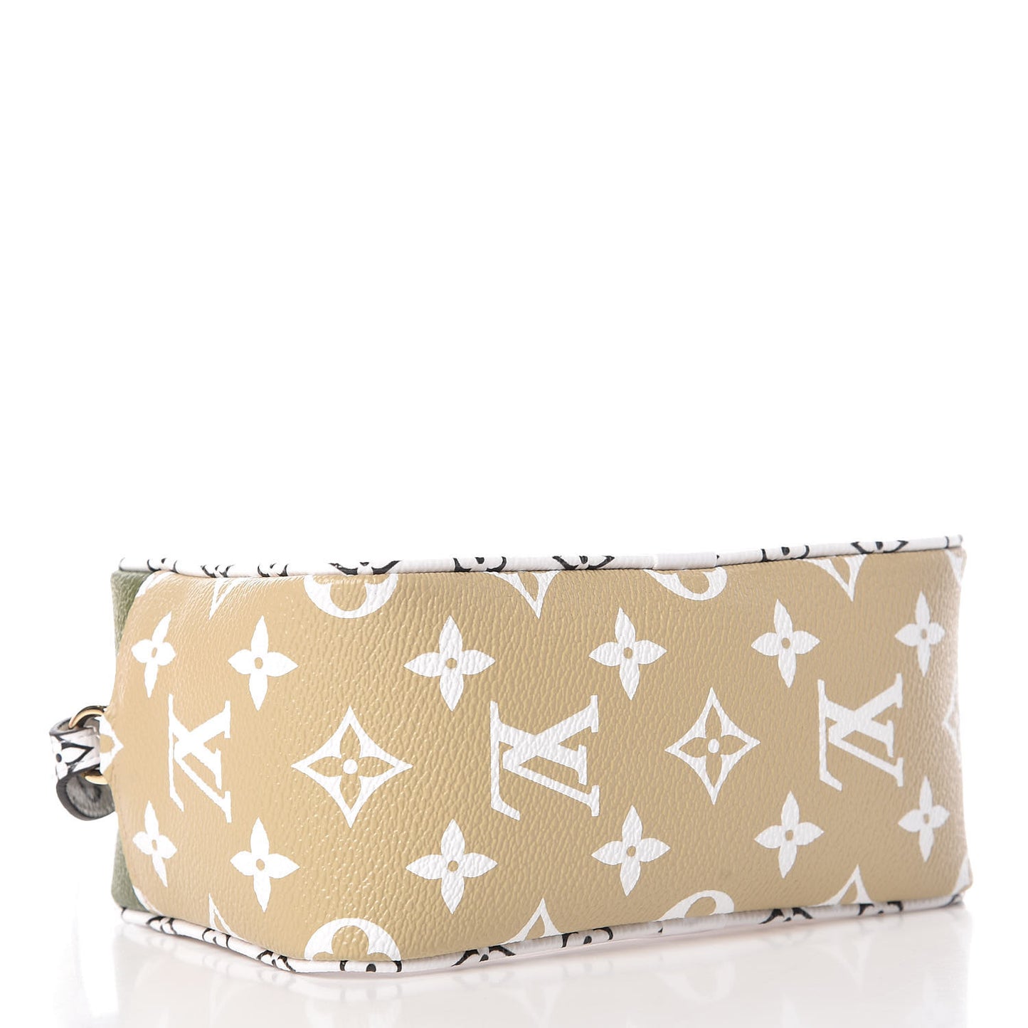 Monogram Giant Beach Pouch Kaki