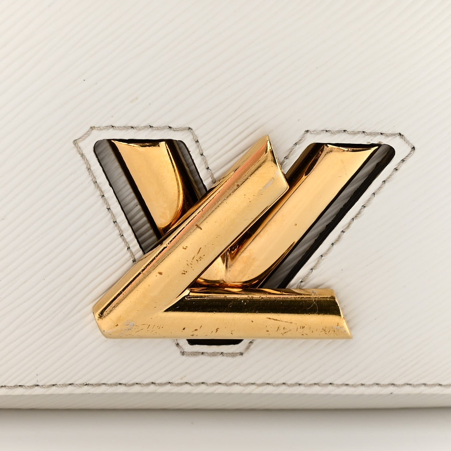 Louis Vuitton Epi Twist Shoulder Bag PM White 13 of 17