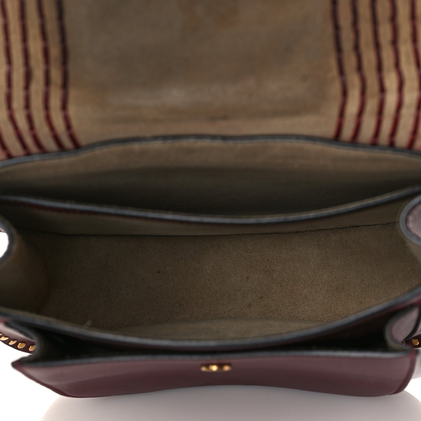 Calfskin Braided Small Hudson Shoulder Bag Sienna Red