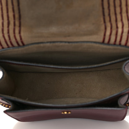 Chloe Calfskin Braided Small Hudson Shoulder Bag Sienna Red 5 of 11
