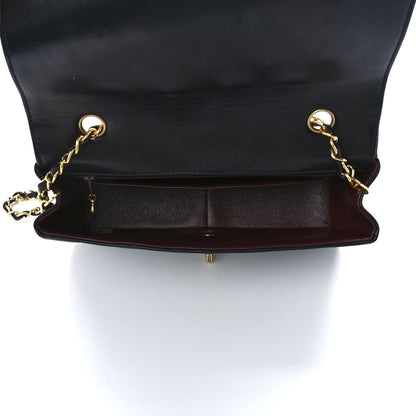 Chanel Lambskin Quilted Medium Single Flap Black 4 of 11