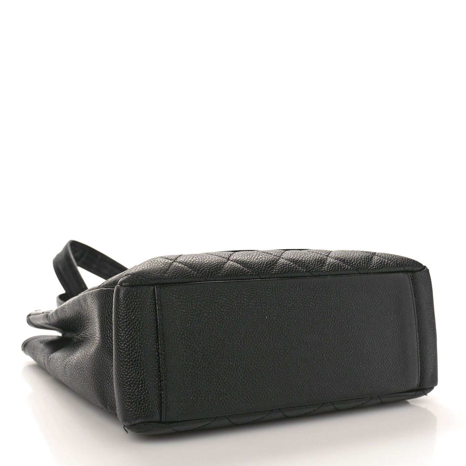 Chanel Caviar Quilted Petit Shopping Tote PST Black 4 of 13