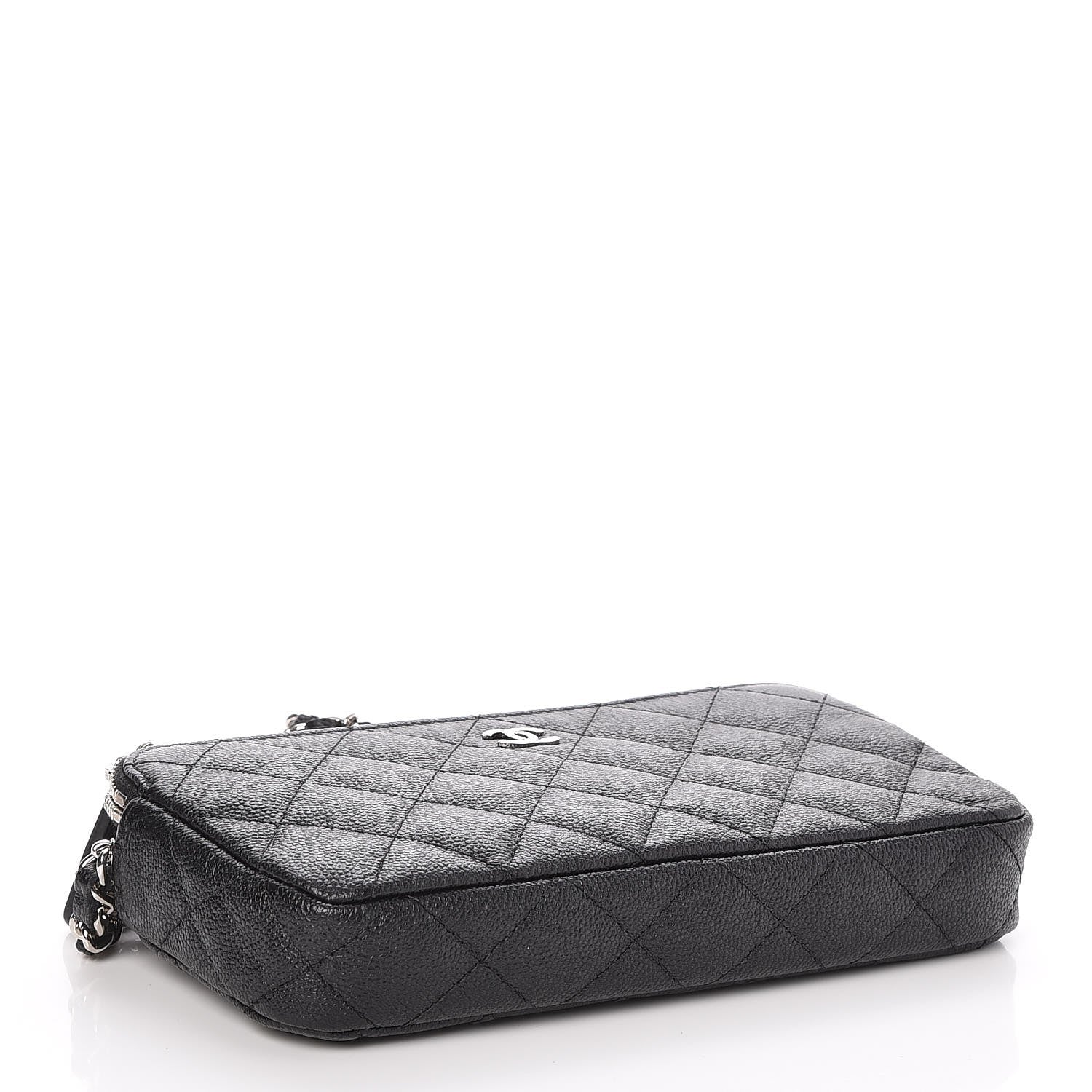 Chanel Caviar Quilted Small Clutch With Chain Black 4 of 9